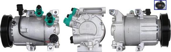 LUCAS ACP01345 - Compressore, Climatizzatore www.autoricambi360.it