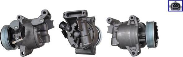 LUCAS ACP01325 - Compressore, Climatizzatore www.autoricambi360.it