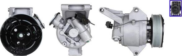 LUCAS ACP01249 - Compressore, Climatizzatore www.autoricambi360.it