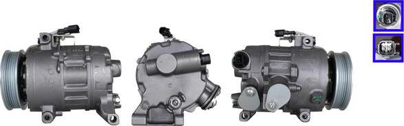 LUCAS ACP01240 - Compressore, Climatizzatore www.autoricambi360.it