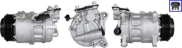 LUCAS ACP01255 - Compressore, Climatizzatore www.autoricambi360.it