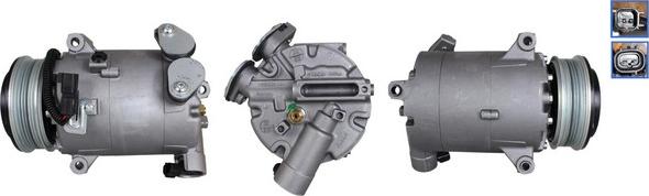 LUCAS ACP01238 - Compressore, Climatizzatore www.autoricambi360.it
