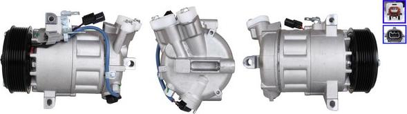 LUCAS ACP01229 - Compressore, Climatizzatore www.autoricambi360.it
