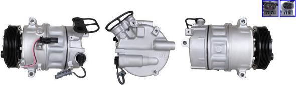 LUCAS ACP01221 - Compressore, Climatizzatore www.autoricambi360.it