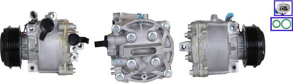 LUCAS ACP01222 - Compressore, Climatizzatore www.autoricambi360.it
