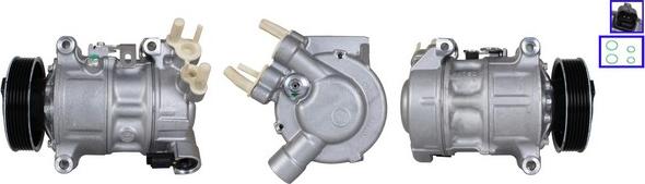 LUCAS ACP01274 - Compressore, Climatizzatore www.autoricambi360.it