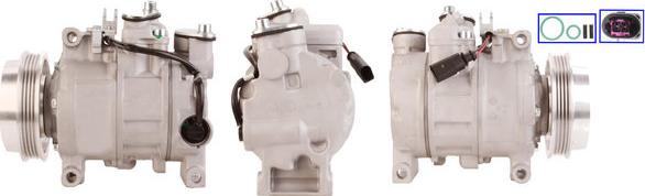 LUCAS ACP863 - Compressore, Climatizzatore www.autoricambi360.it
