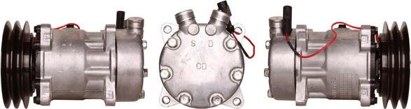 LUCAS ACP382 - Compressore, Climatizzatore www.autoricambi360.it