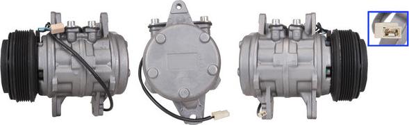 LUCAS ACP255 - Compressore, Climatizzatore www.autoricambi360.it