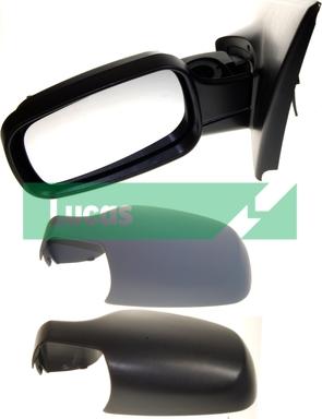 LUCAS ADP452 - Specchio retrovisore esterno www.autoricambi360.it