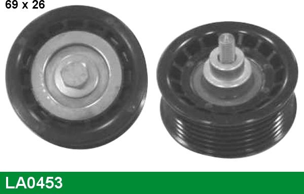 LUCAS LA0453 - Tendicinghia, Cinghia Poly-V www.autoricambi360.it