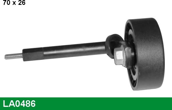 LUCAS LA0486 - Tendicinghia, Cinghia Poly-V www.autoricambi360.it
