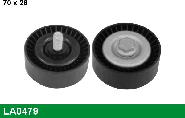 LUCAS LA0479 - Tendicinghia, Cinghia Poly-V www.autoricambi360.it