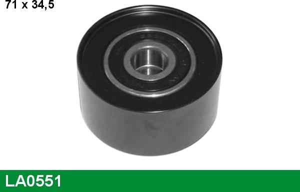 LUCAS LA0551 - Tendicinghia, Cinghia Poly-V www.autoricambi360.it