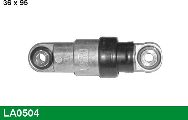 LUCAS LA0504 - Tendicinghia, Cinghia Poly-V www.autoricambi360.it