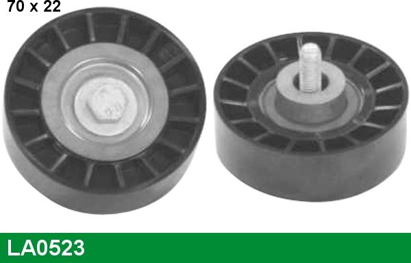 LUCAS LA0523 - Tendicinghia, Cinghia Poly-V www.autoricambi360.it