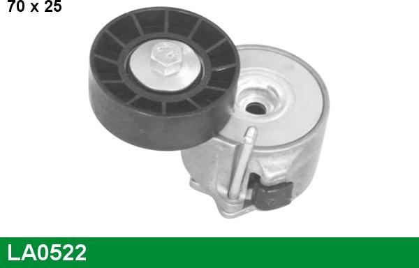 LUCAS LA0522 - Tendicinghia, Cinghia Poly-V www.autoricambi360.it