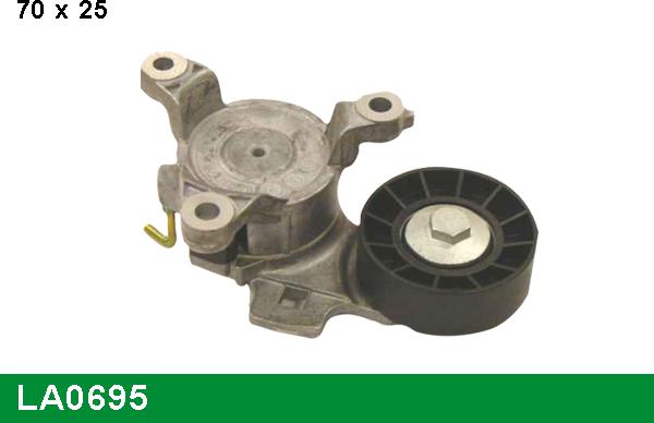 LUCAS LA0695 - Tendicinghia, Cinghia Poly-V www.autoricambi360.it