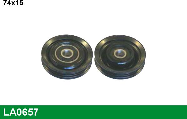 LUCAS LA0657 - Tendicinghia, Cinghia Poly-V www.autoricambi360.it