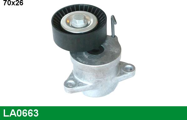 LUCAS LA0663 - Tendicinghia, Cinghia Poly-V www.autoricambi360.it