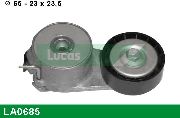 LUCAS LA0685 - Tendicinghia, Cinghia Poly-V www.autoricambi360.it