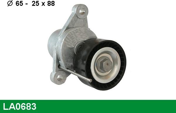 LUCAS LA0683 - Tendicinghia, Cinghia Poly-V www.autoricambi360.it