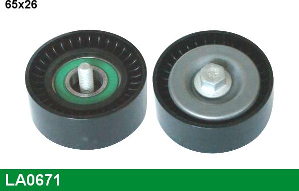 LUCAS LA0671 - Tendicinghia, Cinghia Poly-V www.autoricambi360.it