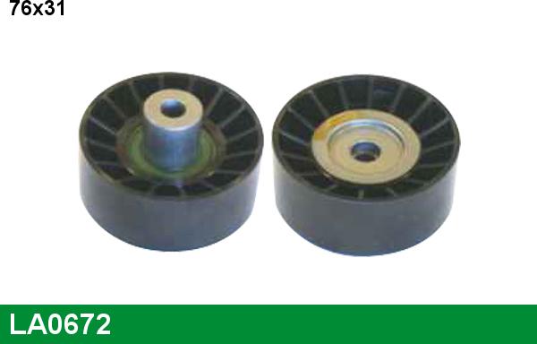 LUCAS LA0672 - Tendicinghia, Cinghia Poly-V www.autoricambi360.it