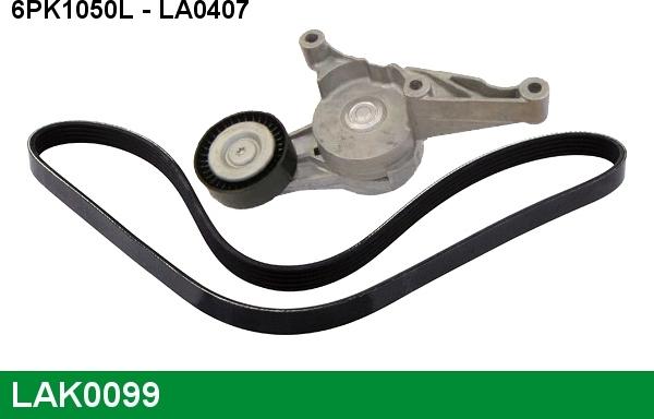 LUCAS LAK0099 - Kit Cinghie Poly-V www.autoricambi360.it