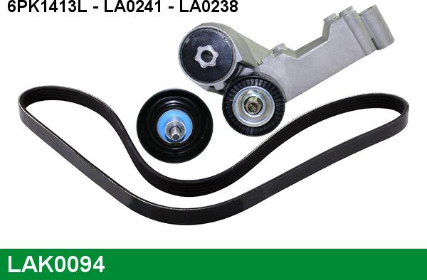 LUCAS LAK0094 - Kit Cinghie Poly-V www.autoricambi360.it