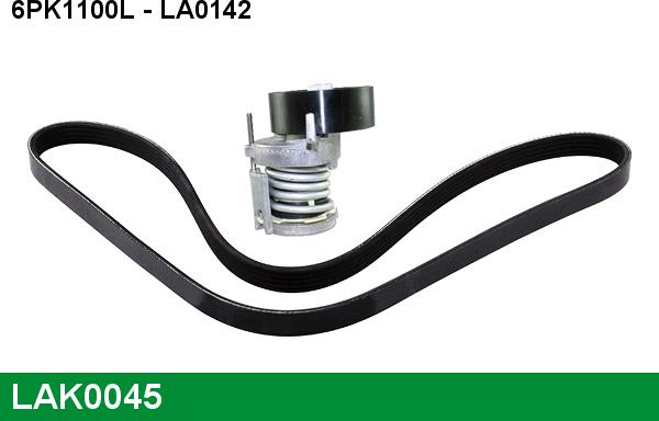 LUCAS LAK0045 - Kit Cinghie Poly-V www.autoricambi360.it