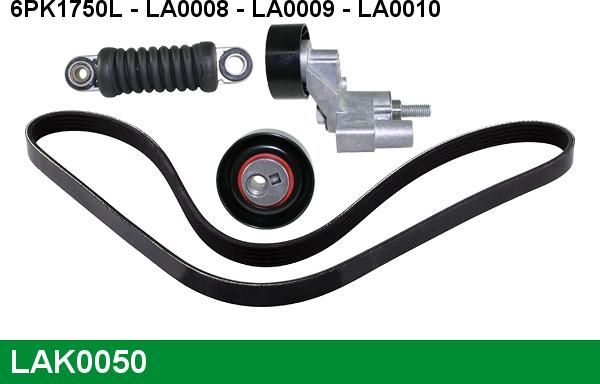 LUCAS LAK0050 - Kit Cinghie Poly-V www.autoricambi360.it