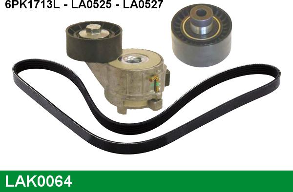 LUCAS LAK0064 - Kit Cinghie Poly-V www.autoricambi360.it