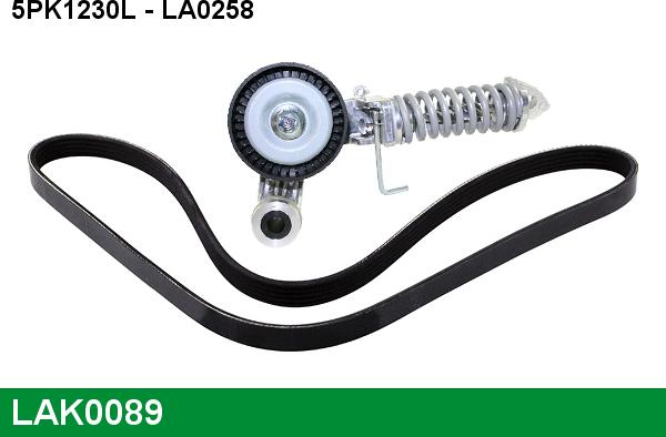 LUCAS LAK0089 - Kit Cinghie Poly-V www.autoricambi360.it