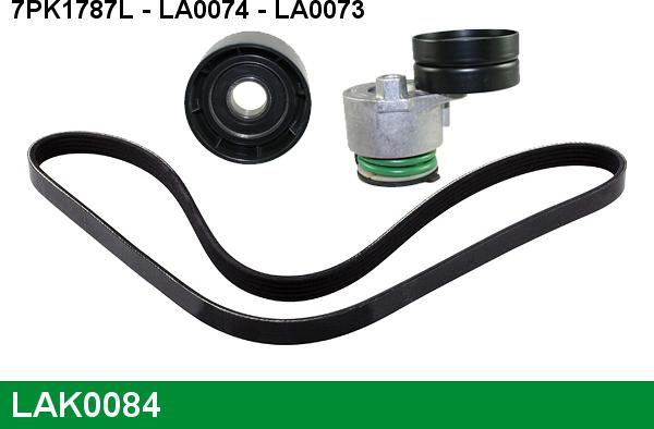 LUCAS LAK0084 - Kit Cinghie Poly-V www.autoricambi360.it