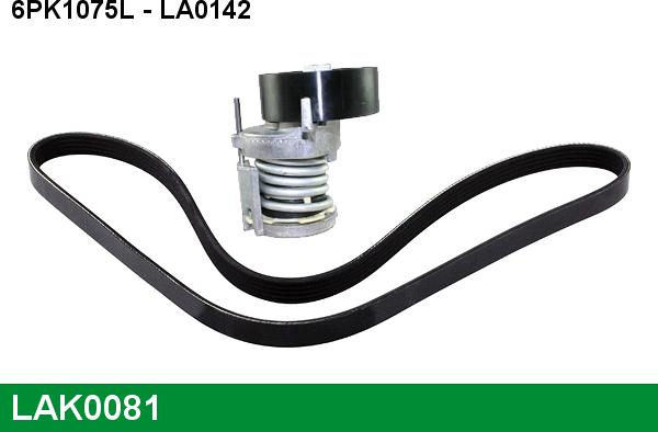 LUCAS LAK0081 - Kit Cinghie Poly-V www.autoricambi360.it