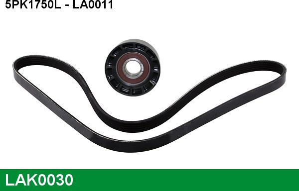 LUCAS LAK0030 - Kit Cinghie Poly-V www.autoricambi360.it