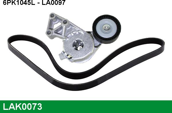 LUCAS LAK0073 - Kit Cinghie Poly-V www.autoricambi360.it