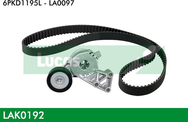 LUCAS LAK0192 - Kit Cinghie Poly-V www.autoricambi360.it