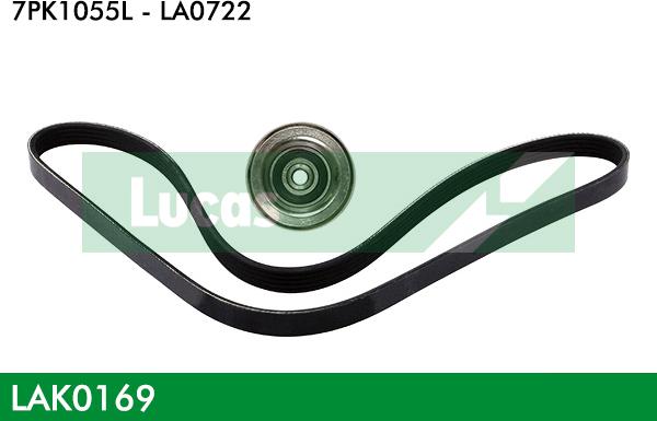 LUCAS LAK0169 - Kit Cinghie Poly-V www.autoricambi360.it