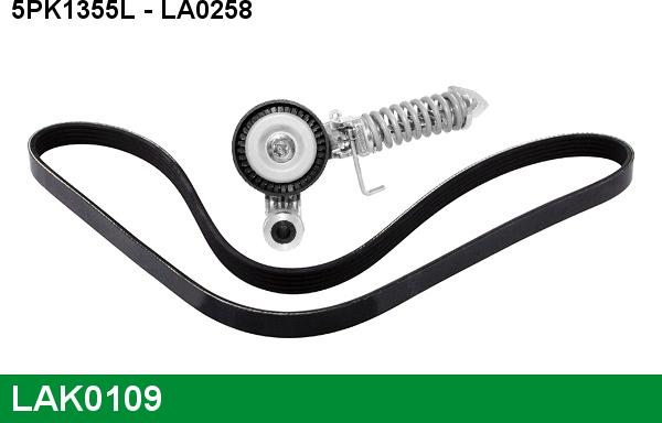 LUCAS LAK0109 - Kit Cinghie Poly-V www.autoricambi360.it
