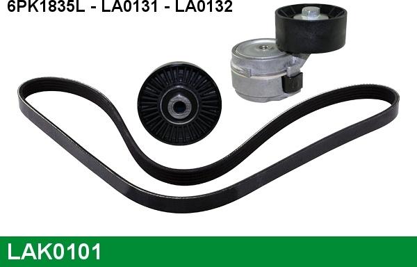LUCAS LAK0101 - Kit Cinghie Poly-V www.autoricambi360.it