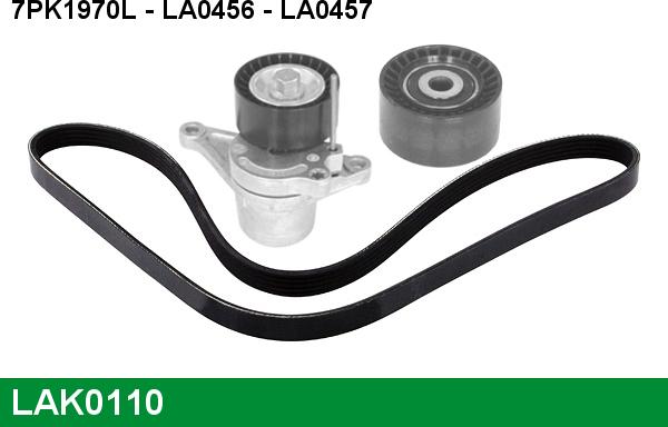LUCAS LAK0110 - Kit Cinghie Poly-V www.autoricambi360.it