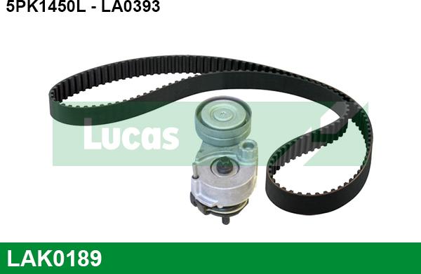 LUCAS LAK0189 - Kit Cinghie Poly-V www.autoricambi360.it