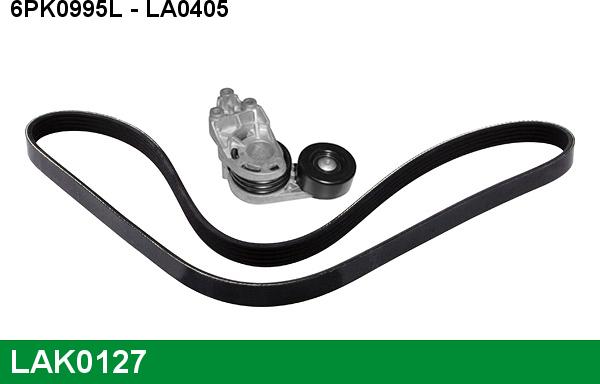 LUCAS LAK0127 - Kit Cinghie Poly-V www.autoricambi360.it