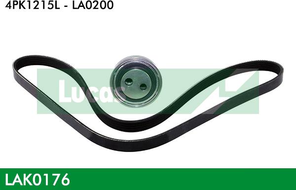 LUCAS LAK0176 - Kit Cinghie Poly-V www.autoricambi360.it