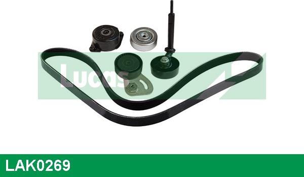 LUCAS LAK0269 - Kit Cinghie Poly-V www.autoricambi360.it