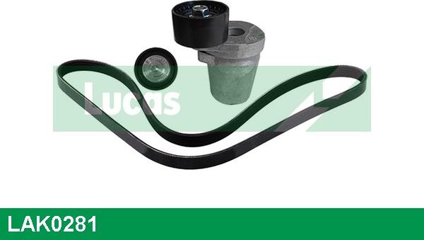 LUCAS LAK0281 - Kit Cinghie Poly-V www.autoricambi360.it