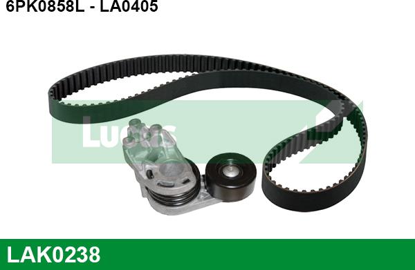 LUCAS LAK0238 - Kit Cinghie Poly-V www.autoricambi360.it