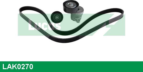 LUCAS LAK0270 - Kit Cinghie Poly-V www.autoricambi360.it